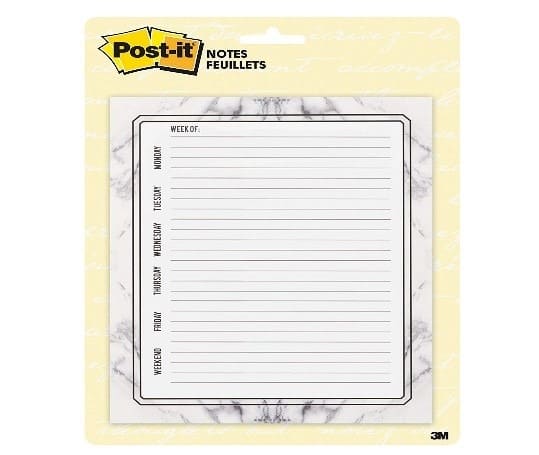 Post it Note Calendars Capital Improvement