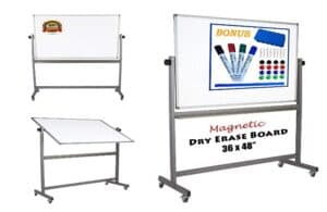 Dapper Display Magnetic Portable Whiteboard