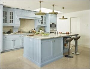 milk paint kitchen cabinets