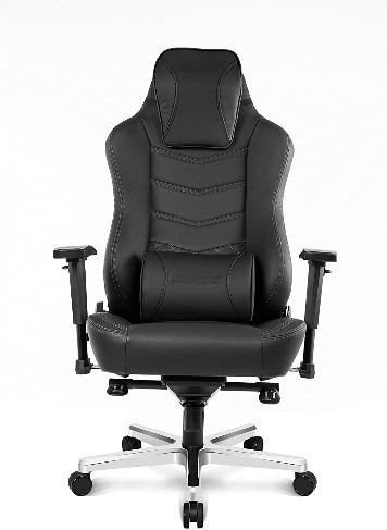 AKRacing Office Series Onyx Executive Desk Chair with High Backrest, Recliner, Swivel, Tilt, Rocker & Seat Height Adjustment Mechanisms with 5/10 – Black