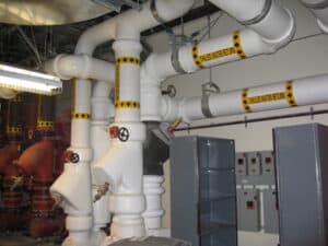 Commercial HVAC System Cost per Square Foot Piping Mains and Branches