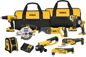 DEWALT 20V power tool combo kit