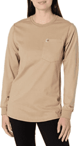 Carhartt flame-resistant women's long-sleeve shirt