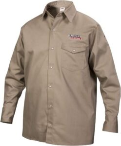 Lincoln Electric flame-resistant welding shirt