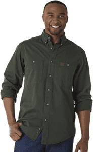 Wrangler Riggs men's twill long-sleeve shirt