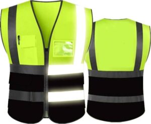 DOBYYUNZHEN High-Visibility Reflective Safety Vest