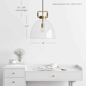 Nathan James office pendant lighting