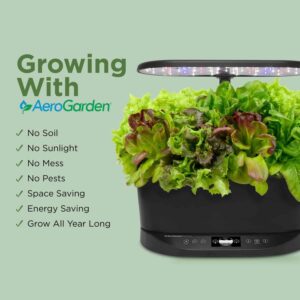 AeroGarden hydroponic system with LED grow lights