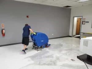 Professional construction cleaning by MAK