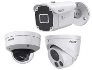 Pelco fixed IP cameras for commercial security