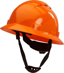 Ridgerock Full-Brim Hard Hat For Construction