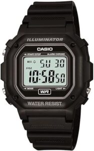 Casio Unisex F-108WH-1ACF Quartz Black Watch