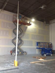 Commercial drywall installation by AZ Drywall Finishing
