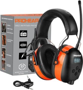 PROHEAR 027 Radio Headphones For Construction